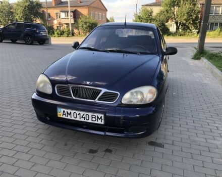 Синий Дэу Сенс, объемом двигателя 1.5 л и пробегом 302 тыс. км за 1400 $, фото 1 на Automoto.ua