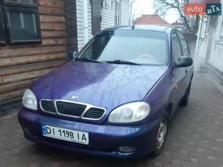 Синий Дэу Сенс, объемом двигателя 1.3 л и пробегом 200 тыс. км за 1200 $, фото 1 на Automoto.ua