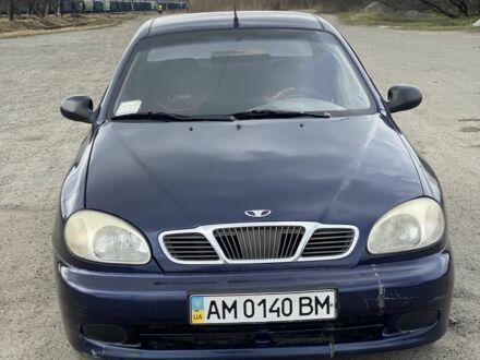 Синий Дэу Сенс, объемом двигателя 1.5 л и пробегом 300 тыс. км за 1200 $, фото 1 на Automoto.ua