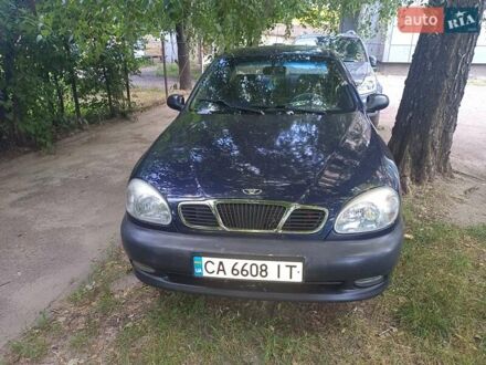 Синий Дэу Сенс, объемом двигателя 1.3 л и пробегом 163 тыс. км за 2800 $, фото 1 на Automoto.ua