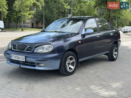 Синий Дэу Сенс, объемом двигателя 1.3 л и пробегом 264 тыс. км за 1450 $, фото 1 на Automoto.ua
