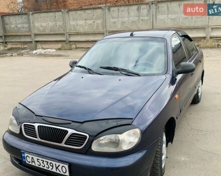 Синий Дэу Сенс, объемом двигателя 1.3 л и пробегом 193 тыс. км за 1700 $, фото 1 на Automoto.ua