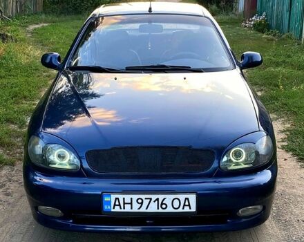 Синий Дэу Сенс, объемом двигателя 1.3 л и пробегом 223 тыс. км за 1540 $, фото 1 на Automoto.ua