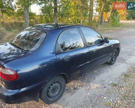 Синий Дэу Сенс, объемом двигателя 1.3 л и пробегом 327 тыс. км за 1650 $, фото 1 на Automoto.ua