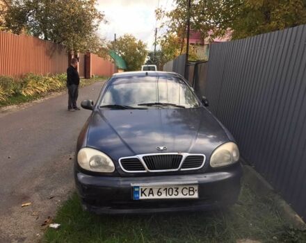 Синий Дэу Сенс, объемом двигателя 1.5 л и пробегом 345 тыс. км за 1550 $, фото 1 на Automoto.ua