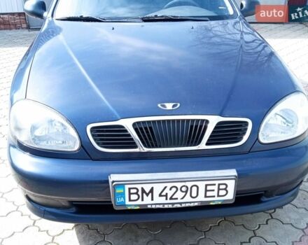 Синій Деу Сенс, об'ємом двигуна 1.3 л та пробігом 155 тис. км за 2000 $, фото 1 на Automoto.ua