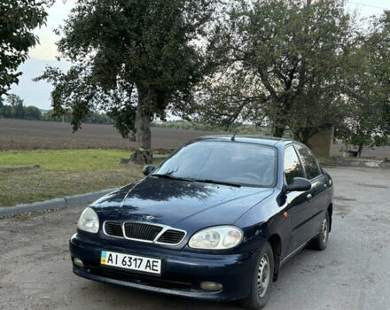 Синий Дэу Сенс, объемом двигателя 1.3 л и пробегом 250 тыс. км за 1999 $, фото 1 на Automoto.ua