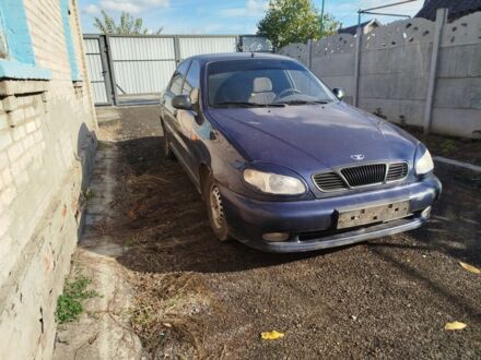 Синий Дэу Сенс, объемом двигателя 1.6 л и пробегом 100 тыс. км за 900 $, фото 1 на Automoto.ua