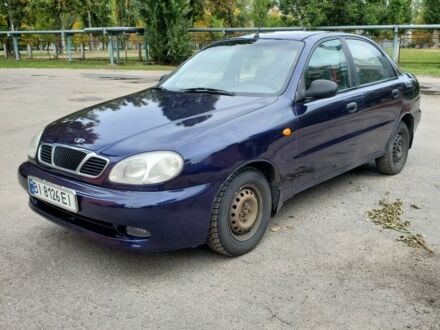 Синий Дэу Сенс, объемом двигателя 1.3 л и пробегом 280 тыс. км за 1750 $, фото 1 на Automoto.ua