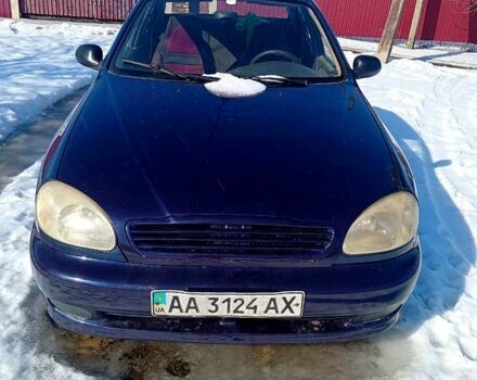 Синій Деу Сенс, об'ємом двигуна 1.3 л та пробігом 123 тис. км за 1000 $, фото 1 на Automoto.ua