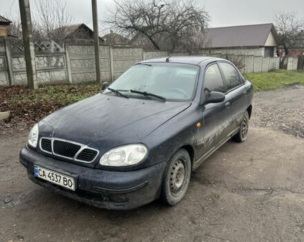 Синий Дэу Сенс, объемом двигателя 1.3 л и пробегом 200 тыс. км за 650 $, фото 1 на Automoto.ua