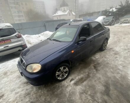 Синий Дэу Сенс, объемом двигателя 1.3 л и пробегом 255 тыс. км за 400 $, фото 1 на Automoto.ua