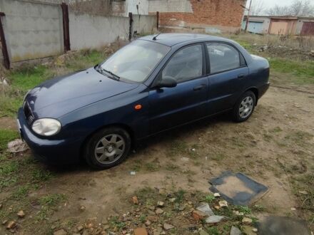 Синий Дэу Сенс, объемом двигателя 1.6 л и пробегом 157 тыс. км за 2500 $, фото 1 на Automoto.ua