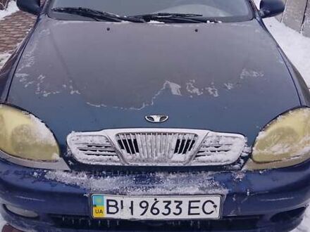 Синий Дэу Сенс, объемом двигателя 1.3 л и пробегом 250 тыс. км за 811 $, фото 1 на Automoto.ua