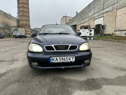 Синий Дэу Сенс, объемом двигателя 1.5 л и пробегом 185 тыс. км за 1400 $, фото 1 на Automoto.ua