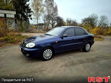Синий Дэу Сенс, объемом двигателя 1.3 л и пробегом 86 тыс. км за 2800 $, фото 1 на Automoto.ua