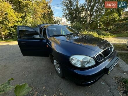 Синий Дэу Сенс, объемом двигателя 1.3 л и пробегом 141 тыс. км за 1399 $, фото 1 на Automoto.ua