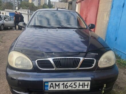Синий Дэу Сенс, объемом двигателя 1.3 л и пробегом 161 тыс. км за 1500 $, фото 1 на Automoto.ua