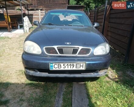 Синий Дэу Сенс, объемом двигателя 1.3 л и пробегом 260 тыс. км за 895 $, фото 1 на Automoto.ua