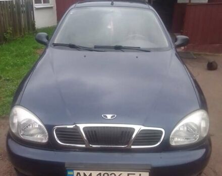 Синій Деу Сенс, об'ємом двигуна 1.3 л та пробігом 116 тис. км за 2000 $, фото 1 на Automoto.ua