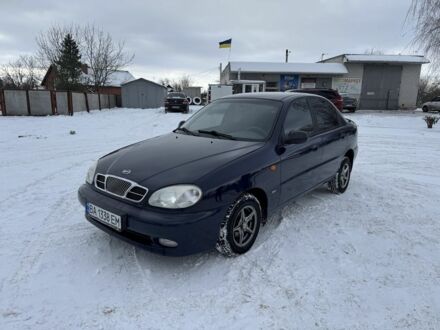 Синий Дэу Сенс, объемом двигателя 1.5 л и пробегом 188 тыс. км за 2100 $, фото 1 на Automoto.ua