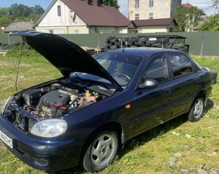 Синий Дэу Сенс, объемом двигателя 1.3 л и пробегом 131 тыс. км за 1300 $, фото 1 на Automoto.ua