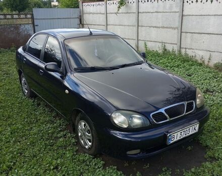 Синий Дэу Сенс, объемом двигателя 1.3 л и пробегом 230 тыс. км за 1600 $, фото 1 на Automoto.ua