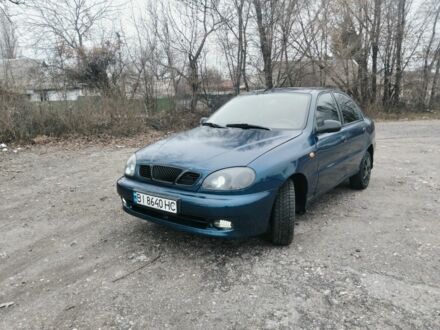 Синий Дэу Сенс, объемом двигателя 1.3 л и пробегом 270 тыс. км за 1650 $, фото 1 на Automoto.ua