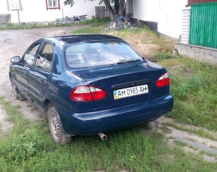 Синій Деу Сенс, об'ємом двигуна 1.3 л та пробігом 5 тис. км за 2000 $, фото 1 на Automoto.ua