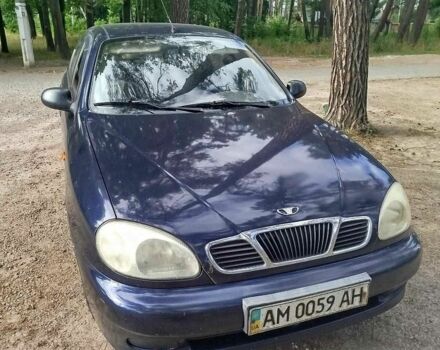 Синій Деу Сенс, об'ємом двигуна 1.4 л та пробігом 405 тис. км за 1500 $, фото 1 на Automoto.ua