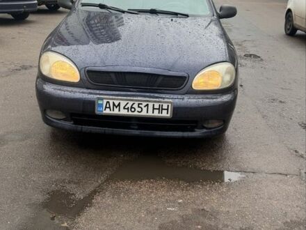 Синий Дэу Сенс, объемом двигателя 1.5 л и пробегом 205 тыс. км за 2000 $, фото 1 на Automoto.ua