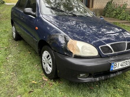 Синий Дэу Сенс, объемом двигателя 1.3 л и пробегом 295 тыс. км за 1500 $, фото 1 на Automoto.ua