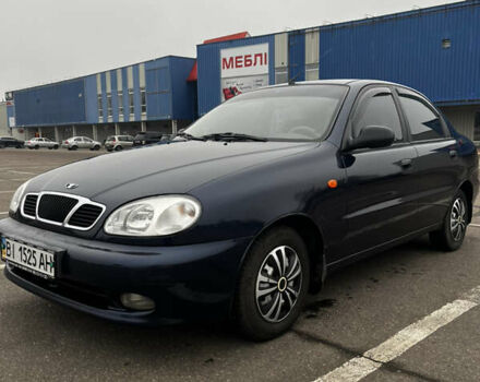 Синий Дэу Сенс, объемом двигателя 1.3 л и пробегом 167 тыс. км за 3100 $, фото 1 на Automoto.ua