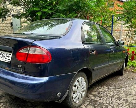 Синий Дэу Сенс, объемом двигателя 1.3 л и пробегом 270 тыс. км за 1200 $, фото 1 на Automoto.ua