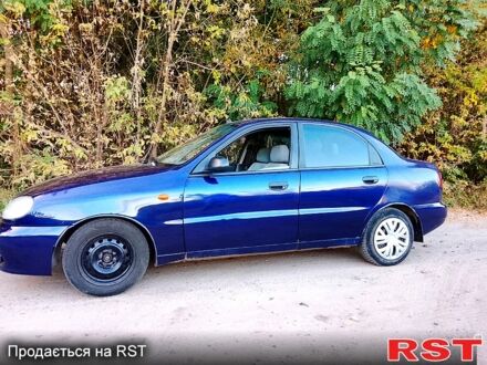 Синій Деу Сенс, об'ємом двигуна 1.3 л та пробігом 123 тис. км за 2200 $, фото 1 на Automoto.ua