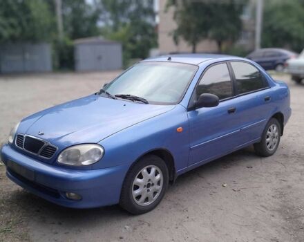 Синий Дэу Сенс, объемом двигателя 1.4 л и пробегом 120 тыс. км за 2326 $, фото 1 на Automoto.ua