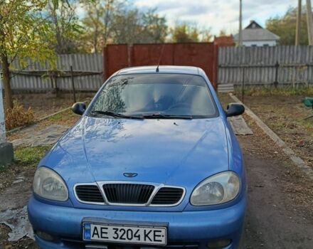 Синій Деу Сенс, об'ємом двигуна 1.4 л та пробігом 198 тис. км за 2000 $, фото 1 на Automoto.ua