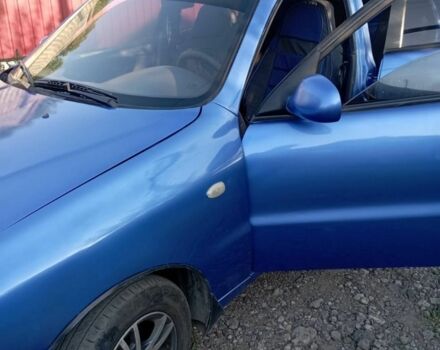 Синий Дэу Сенс, объемом двигателя 1.4 л и пробегом 7 тыс. км за 2000 $, фото 1 на Automoto.ua
