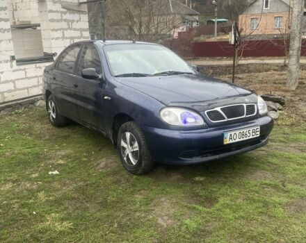 Синий Дэу Сенс, объемом двигателя 1.3 л и пробегом 172 тыс. км за 1800 $, фото 1 на Automoto.ua