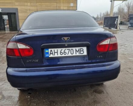 Синій Деу Сенс, об'ємом двигуна 1.3 л та пробігом 200 тис. км за 1600 $, фото 1 на Automoto.ua