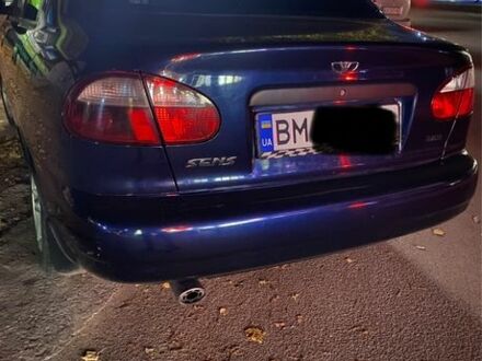 Синий Дэу Сенс, объемом двигателя 1.3 л и пробегом 61 тыс. км за 3500 $, фото 1 на Automoto.ua