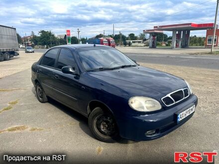 Синий Дэу Сенс, объемом двигателя 1.3 л и пробегом 350 тыс. км за 1800 $, фото 1 на Automoto.ua