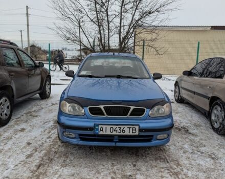 Синий Дэу Сенс, объемом двигателя 1.5 л и пробегом 150 тыс. км за 2400 $, фото 1 на Automoto.ua