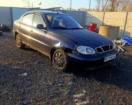 Синій Деу Сенс, об'ємом двигуна 1.3 л та пробігом 205 тис. км за 1100 $, фото 1 на Automoto.ua