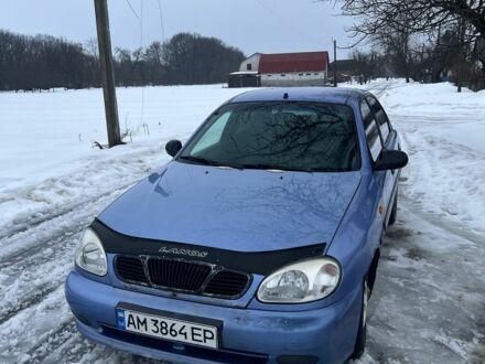 Синий Дэу Сенс, объемом двигателя 1.5 л и пробегом 278 тыс. км за 800 $, фото 1 на Automoto.ua