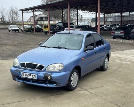 Синий Дэу Сенс, объемом двигателя 1.4 л и пробегом 175 тыс. км за 1250 $, фото 1 на Automoto.ua