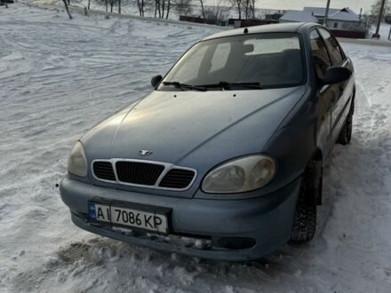 Синий Дэу Сенс, объемом двигателя 1.4 л и пробегом 200 тыс. км за 1100 $, фото 1 на Automoto.ua