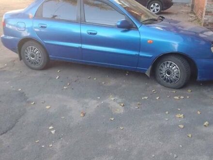 Синий Дэу Сенс, объемом двигателя 1.5 л и пробегом 200 тыс. км за 2500 $, фото 1 на Automoto.ua