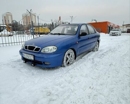 Синий Дэу Сенс, объемом двигателя 1.4 л и пробегом 150 тыс. км за 1200 $, фото 1 на Automoto.ua