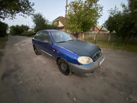 Синий Дэу Сенс, объемом двигателя 1.7 л и пробегом 1 тыс. км за 725 $, фото 1 на Automoto.ua